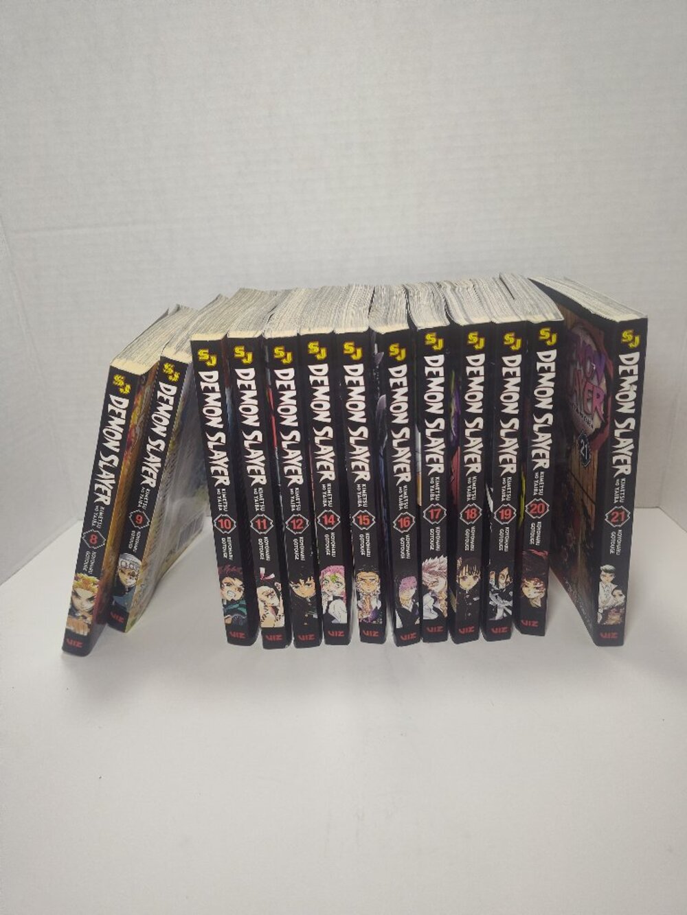 Demon Slayer Manga Lot Vol 8-21 Missing 13 + Free Vol 7 VIZ English